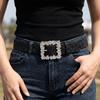 Luxury Rhinestone Waist Belt Bling Bling Women's Jeans Belt Sparkling Waistband  Women Gifts