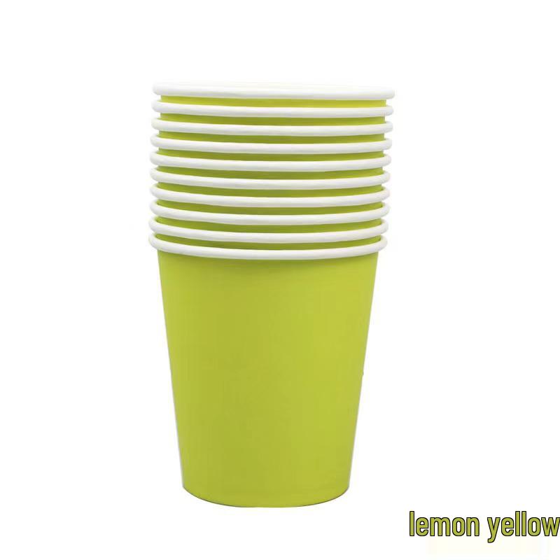 Vasos de Papel Rayados de Colores para Decoración de Fiesta y Celebraciones