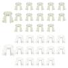 Siptenk 30 PCS Fuel Line Retainer Clips, 1/2" 5/8" OD Fuel Line Repair Retaining Nylon Clips Assortment Kit 800-040 800-041
