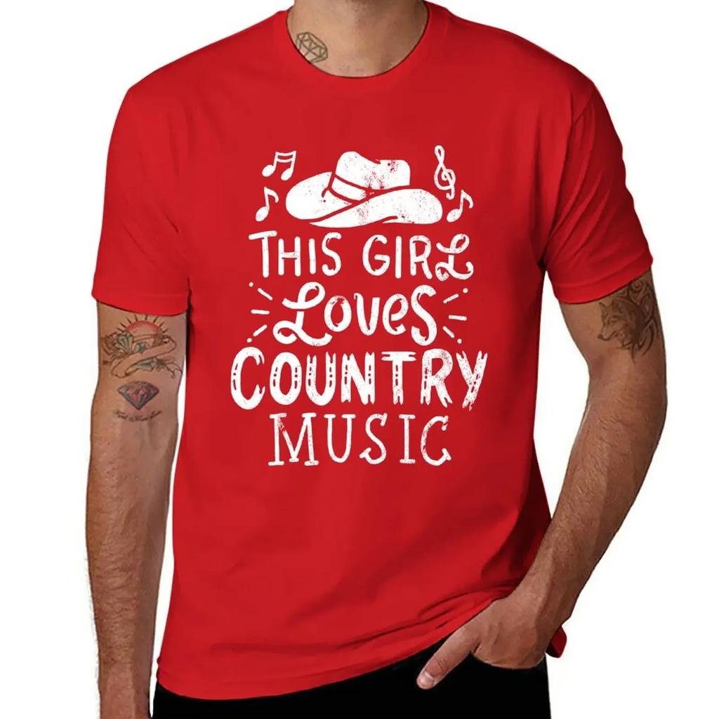 Country Music T-Shirt blacks tees t shirt for men
