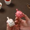 Yixing Zisha Tea Pet - Exquisite Little Kitten Ornament for Tea Table