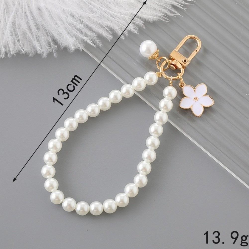 Luxury Bag Charm Pearl Phone Strap Trendy Phone Lanyard  Bags Accessories 1