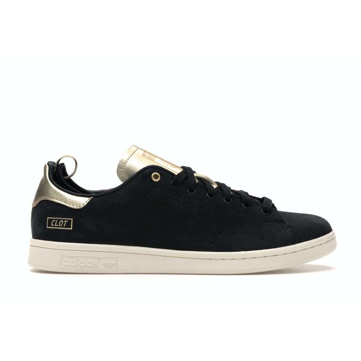 

Кроссовки унисекс adidas CLOT x Stan Smith Metallic Gold Black Black1 Chalk2 M22696