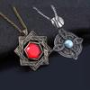 Oyun Elder Scrolls 5 Skyrim Kolye Muska Mara Koyu Kardeşlik Metal Kolye Cosplay Takı Hediye