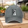 Malinois Dog Washed Baseball Cap Unisex Casual Duckbill Cap for Outdoor Hiking Daily Commuting Street Style