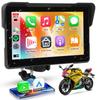 HD Waterproof Touchscreen Motorcycle CarPlay Monitor with Wireless CarPlay Android CarPlay GPS Android Bluetooth and Portable CarPlay Screen for