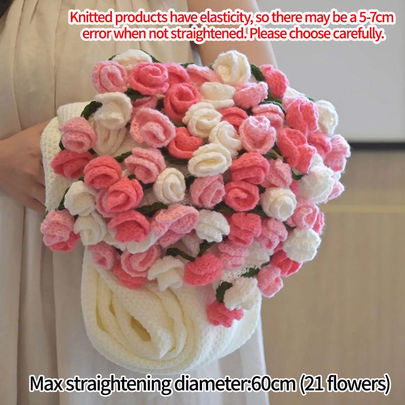 Pink Rose Blanket Soft Blanket For Bedroom Flower Bouquet Blanket Birthday Valentine'S Day Mother'S Day Gift Home Decorations