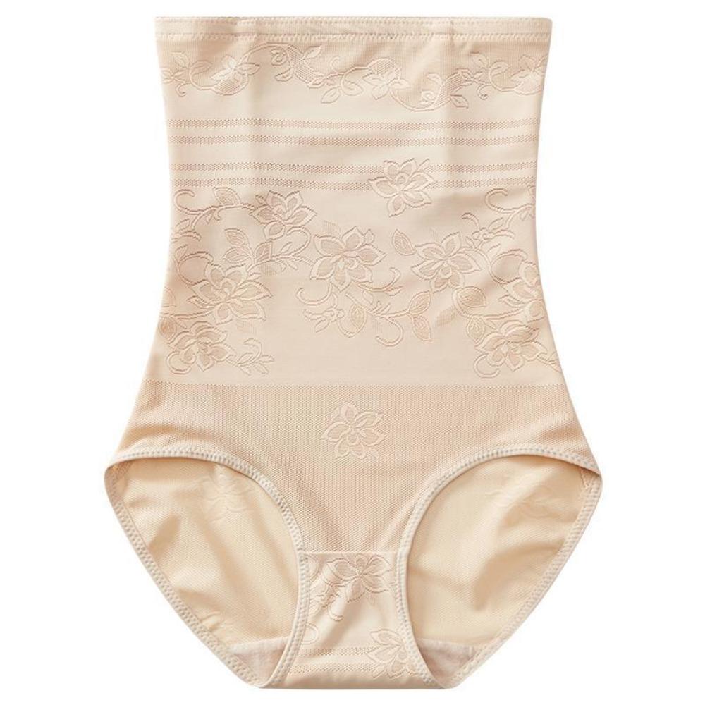 Mesh Flower Butt Lifter Briefs High Waist Seamless Panties Underpants Postpartum Body Shaper  Lady