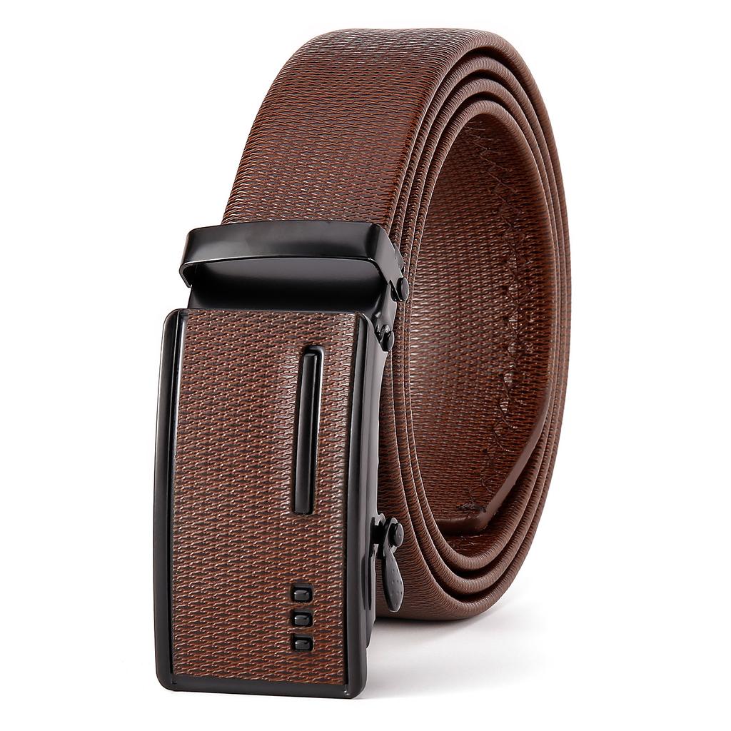 Belt Belt Men'S Premium Sense Sticky Leather Automatic Buckle Men'S Belt Simple Business Belt Men'S