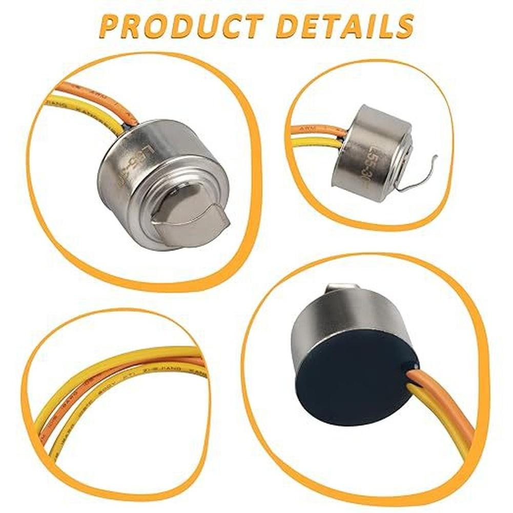 1pc WR50X10010 Refrigerator Defrosting Thermostat Replacement Parts WR50X0131 For Household Appliances