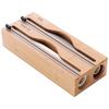 Wall Mounted Plastic Wrap Cutter Box 2 /3 Grids Tin Foil Cutter Wrap Dispenser  Kitchen Organizer