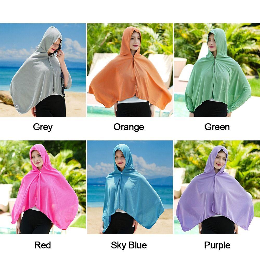 Soft Material Cooling Shawl Breathable Sports Cool Towel  Outdoor Sports Cycling Driving