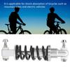 150mm 300LBS Bike Shock Absorbers Easy Installation Stable Universal Shock Damper Auminum alloy Rear Shock Absorber