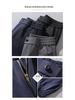 Men's Spring & Autumn Elastic Straight-Leg Business Trousers - Youth Fashion Solid Color