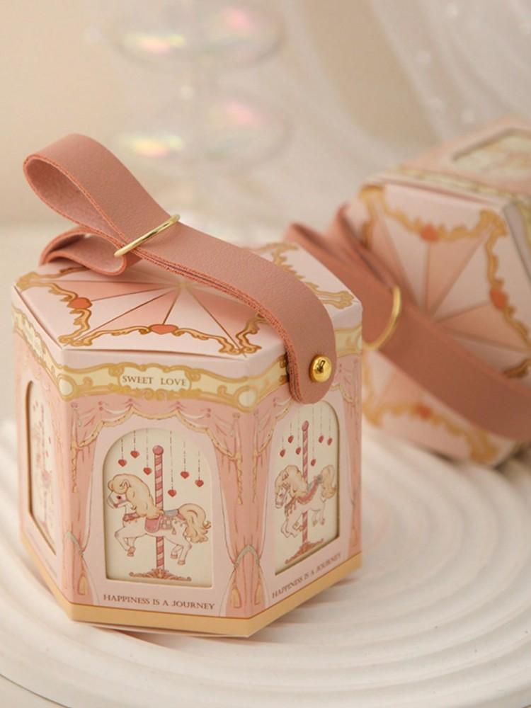 1 piece of candy box, wedding candy box, high-end candy box, empty box, wedding special internet famous European style new perso