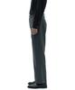 Neibieol Fine Wool No-Tuck Straight Pants - Charcoal