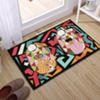 New Flannel Floor Mat Cat Digital Printed Carpet Kitchen Water Absorption And Dirt Resistant Rug Home Decoration