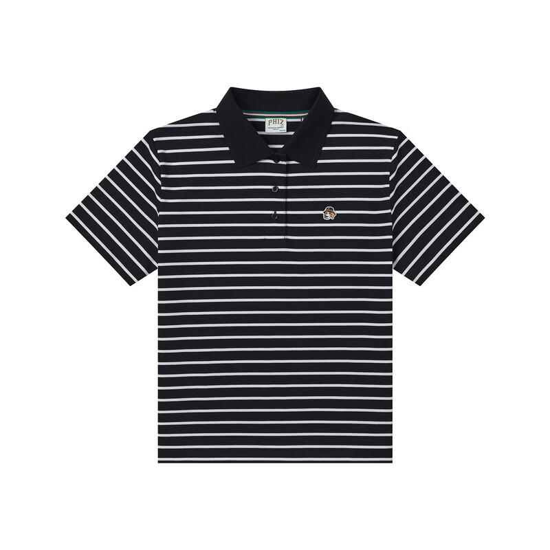 HAZZYS Women's PHIZ Series Striped Polo Shirt