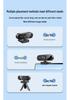 2K USB HD Computer Camera with 1080P Live Streaming, Driver-Free.