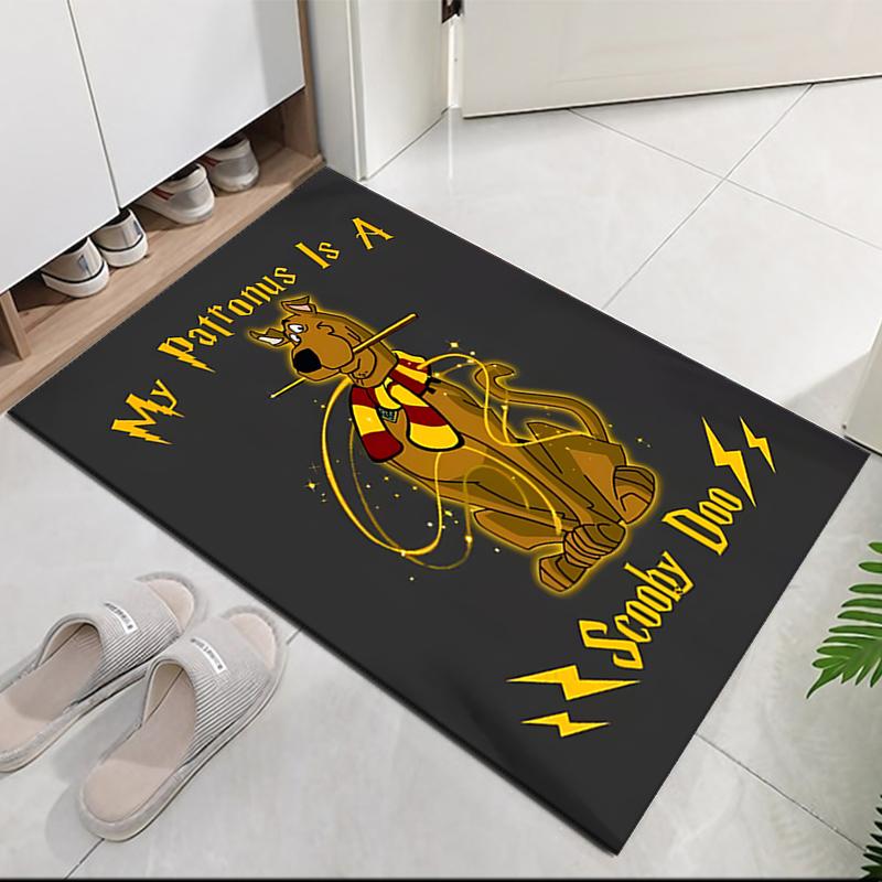 Scooby-Doo Printed Carpetrugfor Office Chair Living Room Bedroom Kitchen Room Decor Gifts