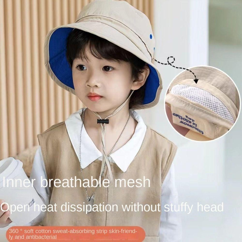 Sneldrogende Kinder Bucket Hat Zomer Vissershoed Outdoor Strandpet Baby Meisjes Jongens
