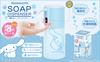 Sanrio Characters L Auto Soap Dispenser L Uses 4 AAA Batteries L Hand Wash L Sanrio L My Kuromi L Automatically Produces Bubbles L Cinnamo, Melo,