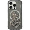 Etui Do iPhone 16 Pro Nimmy Dragon MagSafe Szare