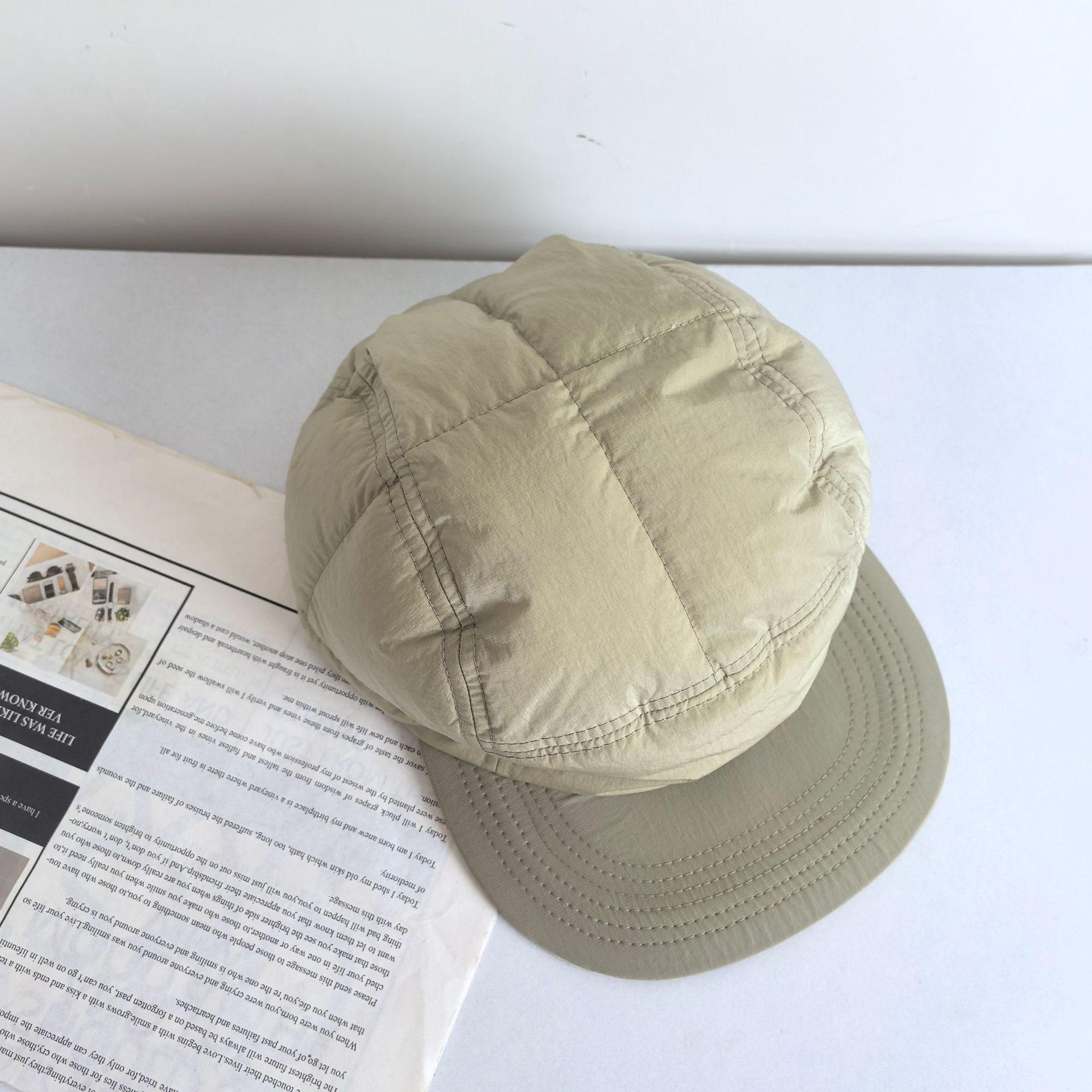 

Зимняя кепка для альпинизма на открытом воздухе, американская простая теплая бейсбольная кепка для кемпинга, быстросохнущая кепка M（56-58cm） хаки