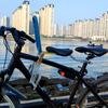 UrRider Seggiolino Bici Bambino Anteriore Adatto per Bambini Anni a Si Adatta e Biciclette Elettriche Montaggio Anteriore - Leggero, Pieghevole, Senza Attrezzi, Montaggio, 2-6