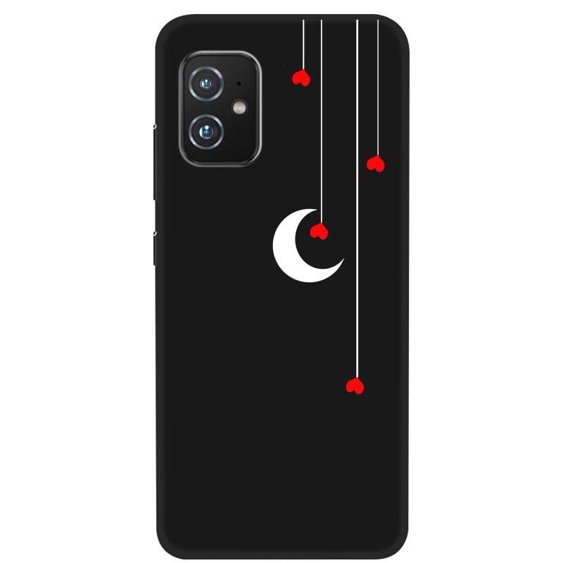 Black Silicone Case For Asus Zenfone 8 ZS590KS Case Soft Back Cover Coque For Asus Zenfone 8 ZS590KS Phone Case Zenfone8 Funda