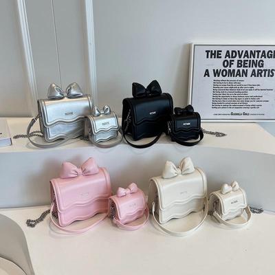 Mini Bolsa Laço de Fada: Bolsa de Moedas Transversal e Sacola para Doces de Casamento 2023
