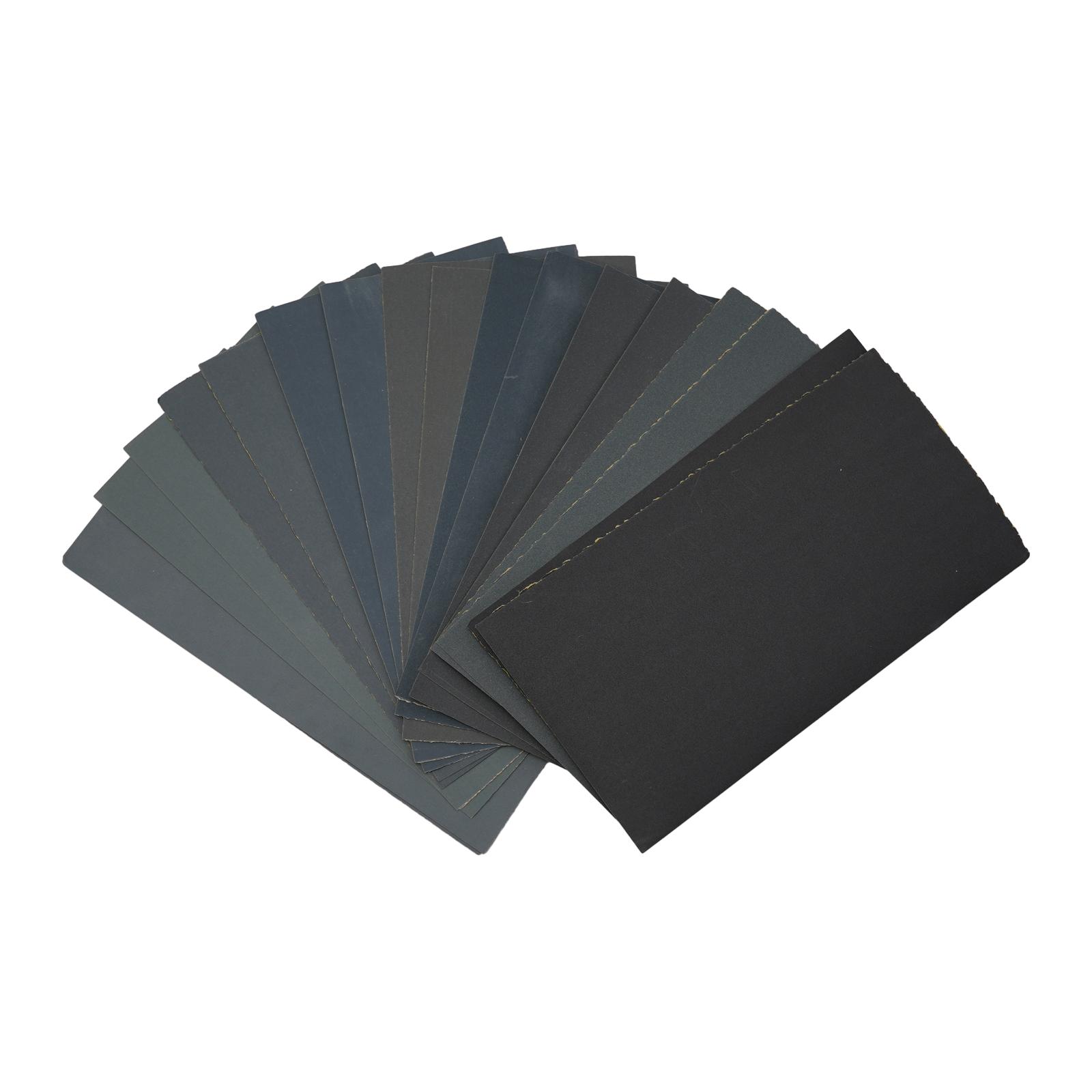 

18pcs/Set 400,600,800,1000,1200,1500,,2500,3000 Grit Sandpaper Wet / Dry Wood Metal Furniture Polishing Finishing 1 set