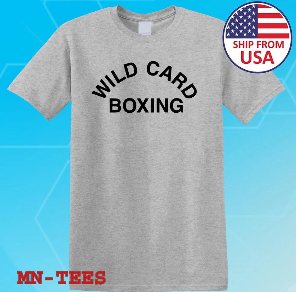 Wild Card Boxing Club Gym Grey Size S-5XL 4XL