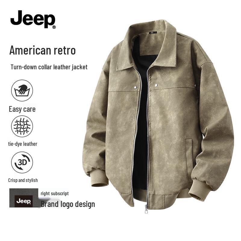 JEEP Men s American Retro Casual Jacket L