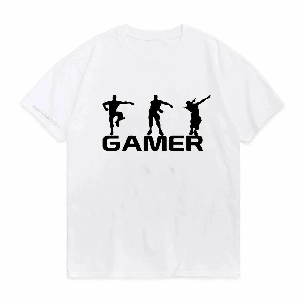 Vintage Funny T Shirt Gamer Gaming Player Humor Tees Tops For Unisex Clothes Casual Graphic T Shirts