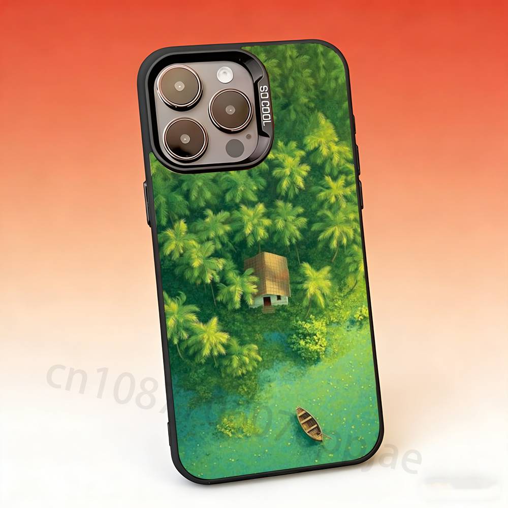 

Serene Nature Phone Case For iPhone 17,16,15,14,13,12,11,Pro,Max,Plus,Mini, Matte Shockproof Case iPhone14Plus