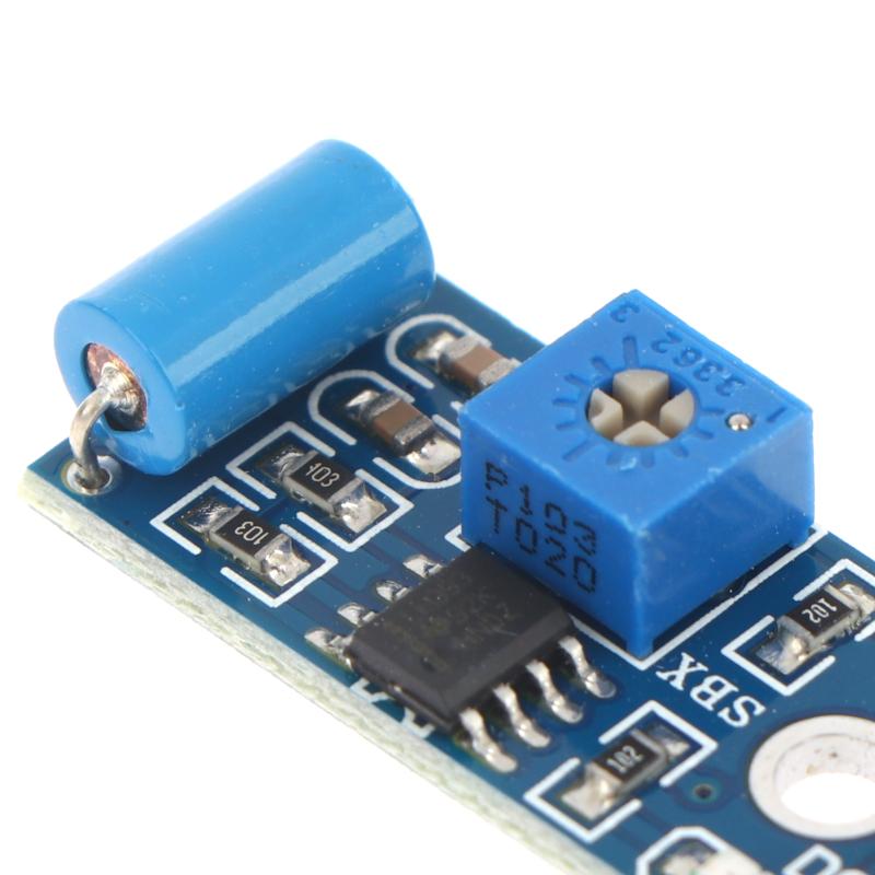 2/4/6Pcs Normally Closed Vibration Sensor Module Adjustable Sensitivity Vibration Switch Detection Board For Diy Projects