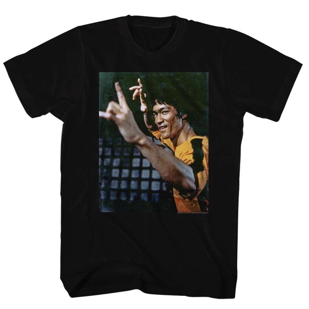 BRUCE LEE T-shirt Jeet Kune Do Dragon Martial Arts Legend Men s 2XL Black New 2XL