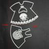 Baby Apron Cutting Dies Metal Stencil DIY Scrapbooking Album Paper Card Embossing Craft Die Cut Clothes