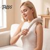 Lightweight Massager for Post Workout Recovery Neck Shoulder with Long Handle, Cordless Rechargeable Deep Kneading Shiatsu Tension Handheld