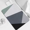 2026 Factory Custom Non Slip Water Absorbent Rugs Rubber Door Mats Diatom Mud Bathroom Floor Mat Set Anti Slip  Bath Mat
