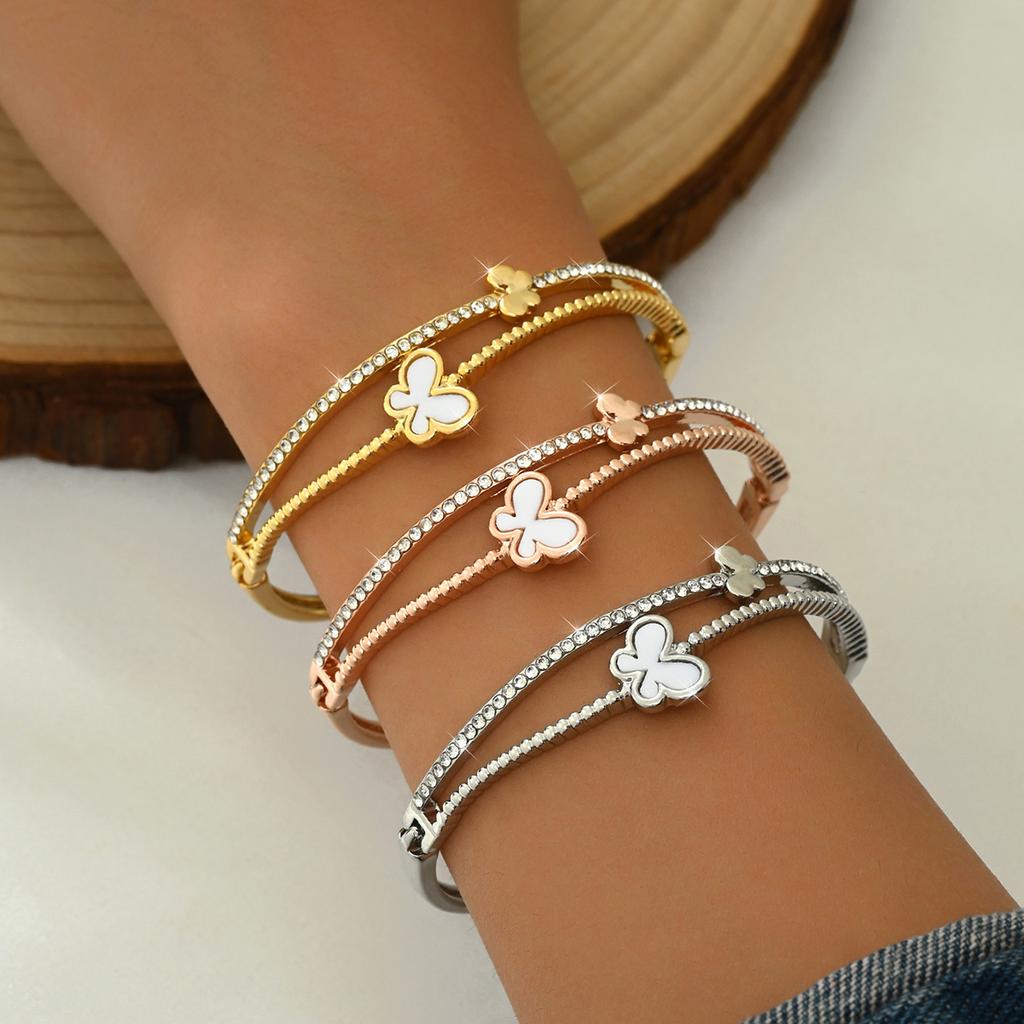 1PC Women's Fashion Trend Design Small Butterfly Bracelet, Suitable for Travel, Banquets, Parties, Festival Dress Gifts