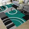 new modern geometric carpet anti slip carpet is easy to clean and suitable for bedrooms and living rooms