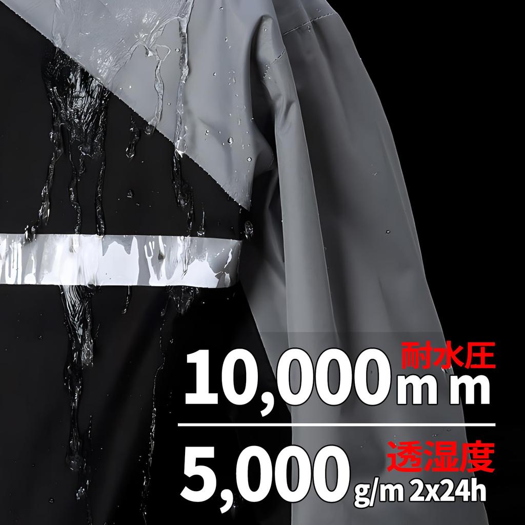 Rain Suit for Women and Rainwear Top and Bottom Set Safety Reflective Breathable Golf Motorcycle Rain Outdoor Rain Rainy Season Unisex [Sanwaame] Men,