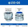 Hexagonal Standard Male Thread Galvanized Metal Flexible Conduit Box Connector with Lock Nut, External Threaded Snake Skin Tube.