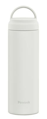 Peacock Screw Mug Bottle White 480ml Water Bottle Thermal Insulation with Handle Vacuum Insulation Thermos Tumbler Coffee Mug Easy To Wash Mug Bottle