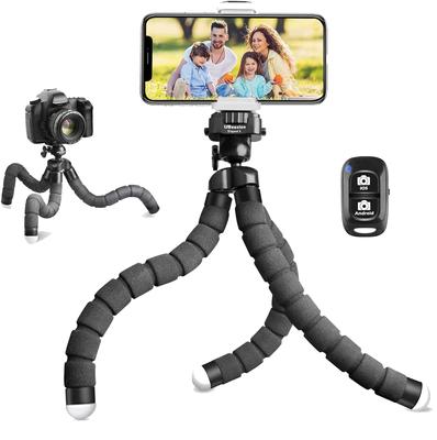 UBeesize Smartphone-Stativ, Smartphone-Wackeln, 360 Grad drehbar, kabellose Fernbedienung, Smartphone-Clip, einfach zu bedienen, kompatibel mit berechtigten Rechnungen