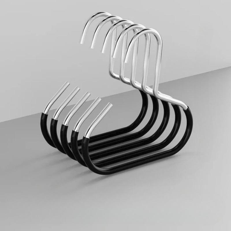 5pcs Closet Hat Hanger Baseball Cap Rack Organizer Portable Hat Hanging Holder Home Closet Scarf Towel Tie Storage Supplies
