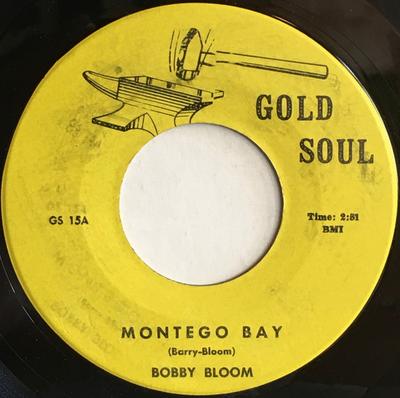 7inch Record BOBBY BLOOM  LOU RAWLS  Montego Bay  Love Is A Hurtin Thi GS15 Gold Soul US Pop Used
