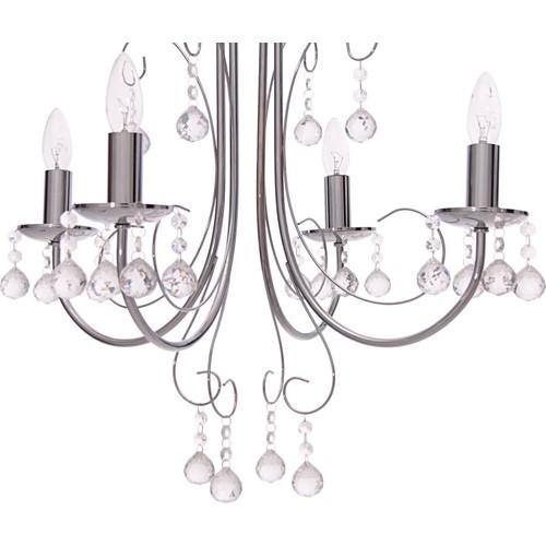 Buy Umur Lighting Lora 4 Piece Chrome Chandelier at affordable prices